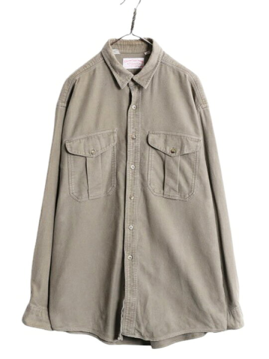 楽天市場】USA製 フィルソン モールスキン シャツ メンズ XL / FILSON  