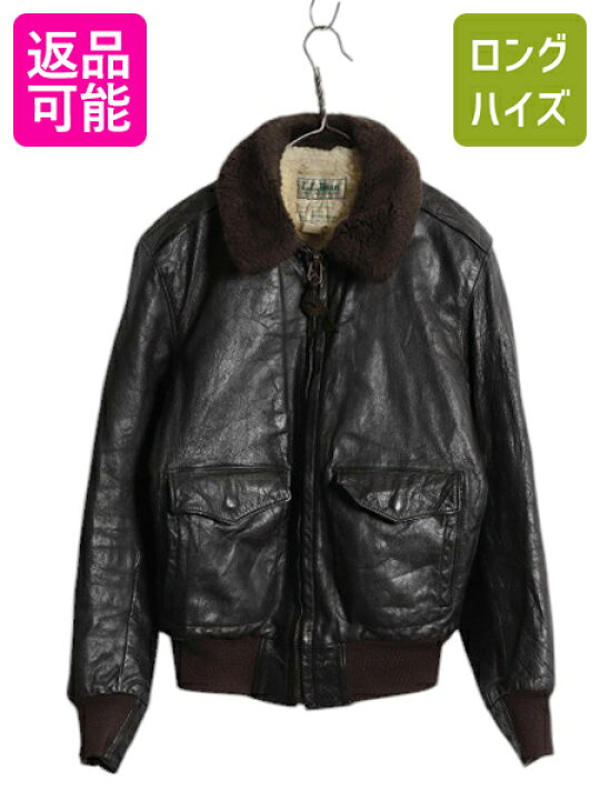 楽天市場】80s USA製 ☆ エルエルビーン G-1 タイプ 本革 レザー 