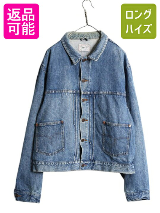 楽天市場】90s USA製 ポロ ラルフローレン デニム ジャケット メンズ 