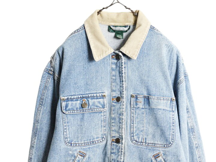 楽天市場】90s LAUREN ラルフローレン デニム ジャケット レディース M 