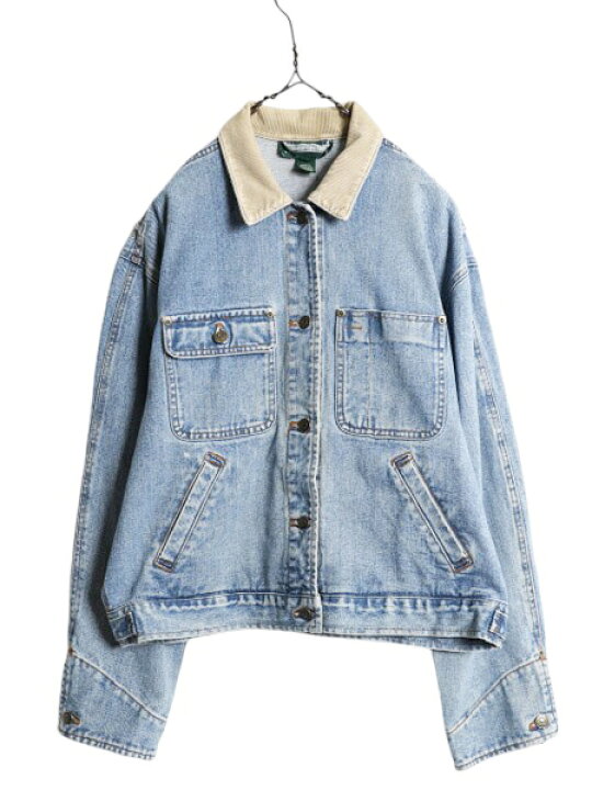 楽天市場】90s LAUREN ラルフローレン デニム ジャケット レディース M 