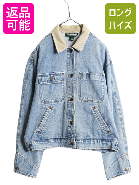 楽天市場】90s LAUREN ラルフローレン デニム ジャケット レディース M 