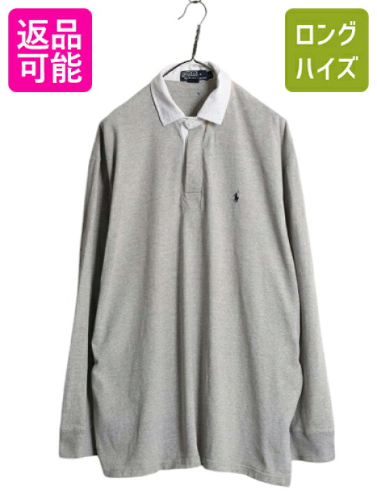 楽天市場】90s ポロ ラルフローレン 長袖 ラガー シャツ メンズ M 