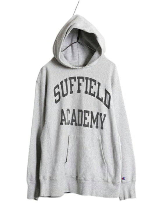 80s USA製 チャンピオン リバースウィーブ カレッジ プリント  