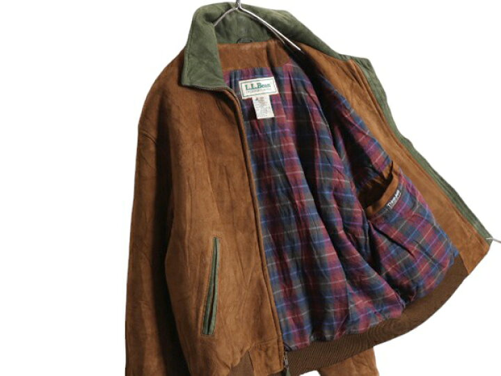 楽天市場】80s 90s USA製 エルエルビーン 本革 ヌバック レザー 