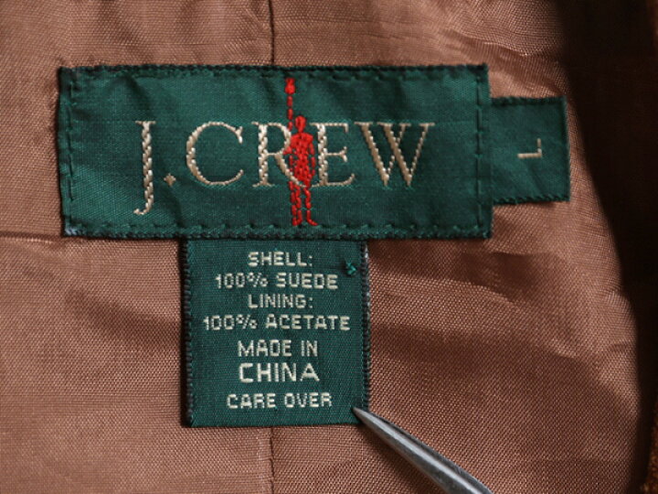 楽天市場】90s J CREW 本革 スウェード レザー ベスト メンズ L / 旧 