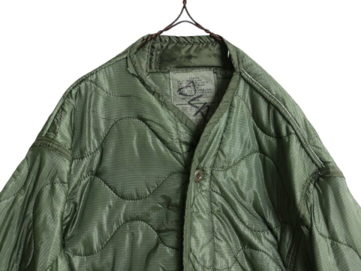 楽天市場】90s 98年製 米軍実物 US ARMY 中綿 キルティング ライナー 