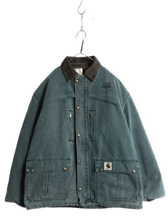 楽天市場】90s USA製 カーハート ダック マウンテン コート メンズ L 