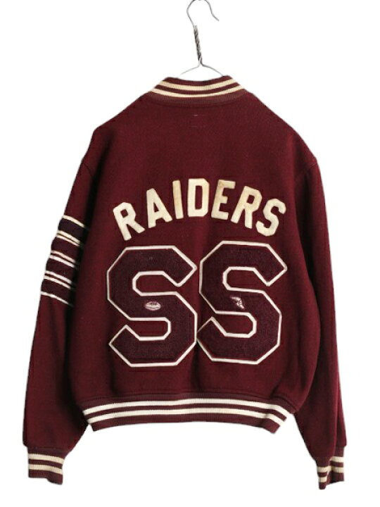 楽天市場】70s USA製 ☆ FELCO ウール スタジャン メンズ M 70年代  