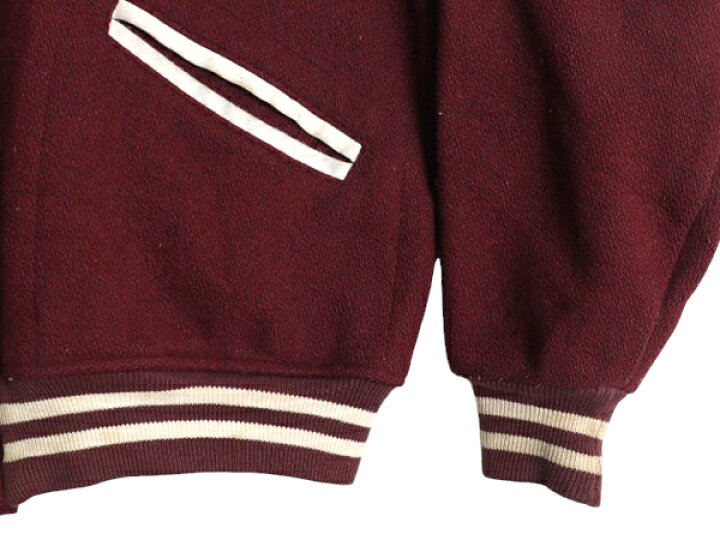 楽天市場】70s USA製 ☆ FELCO ウール スタジャン メンズ M 70年代  