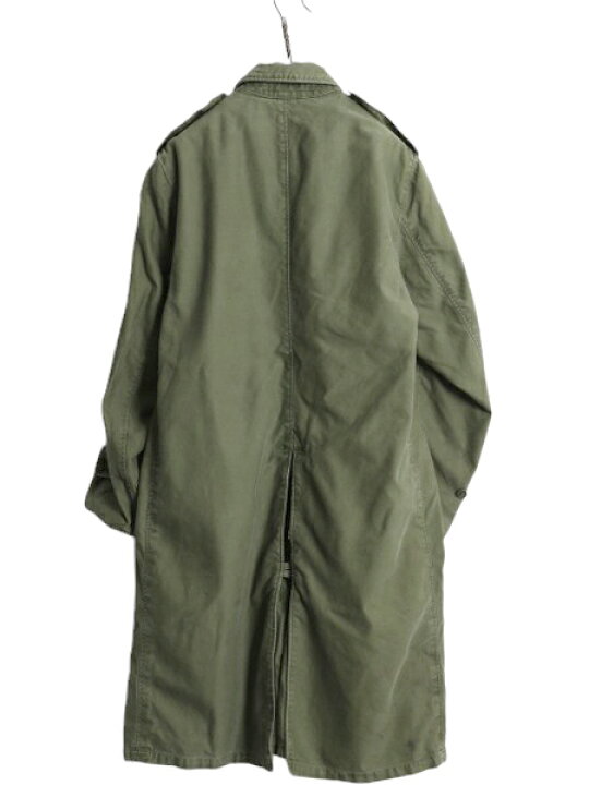 楽天市場】60s 米軍実物 US ARMY コットン サテン オーバー コート 