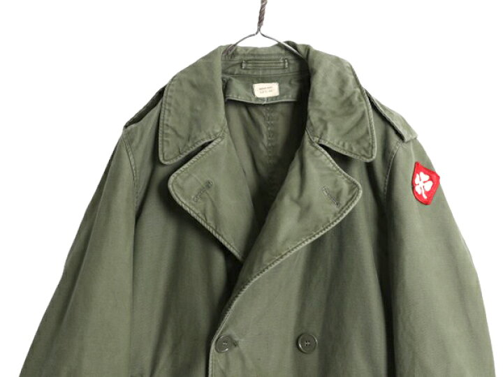 楽天市場】60s 米軍実物 US ARMY コットン サテン オーバー コート 