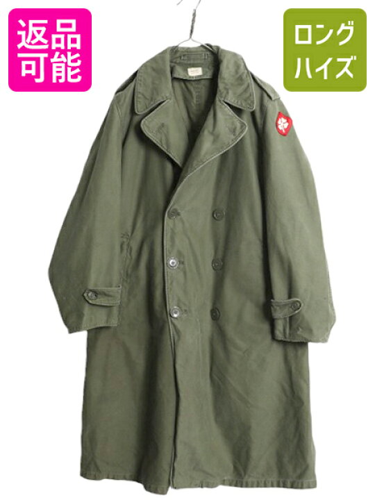 楽天市場】60s 米軍実物 US ARMY コットン サテン オーバー コート  