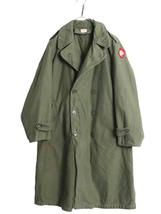楽天市場】60s 米軍実物 US ARMY コットン サテン オーバー コート 