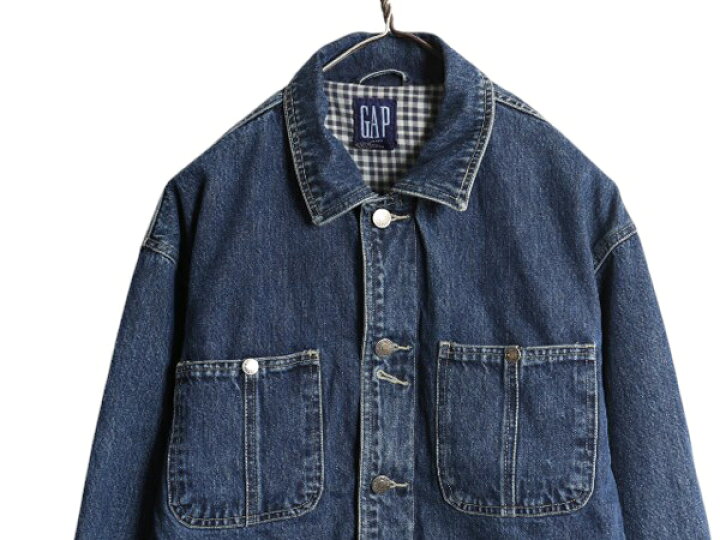 楽天市場】90s OLD GAP デニム カバーオール ジャケット メンズ S 