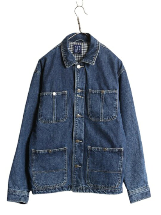 楽天市場】90s OLD GAP デニム カバーオール ジャケット メンズ S 