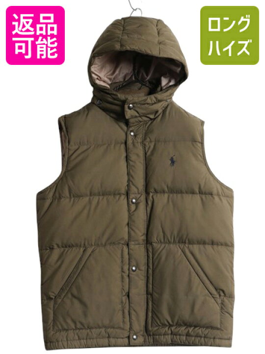 楽天市場】00s ポロ ラルフローレン ナイロン ダウン ベスト  