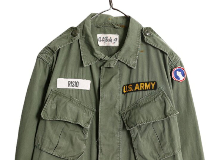 楽天市場】60s ☆ 米軍実物 US ARMY 2nd ジャングルファティーグ 