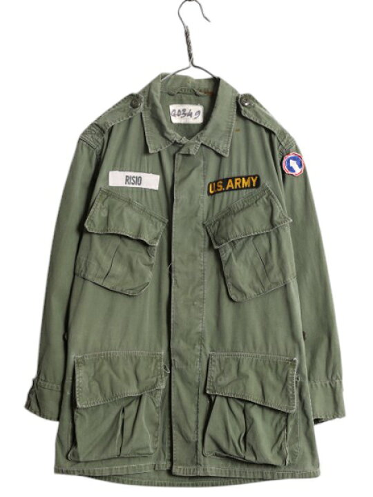 楽天市場】60s ☆ 米軍実物 US ARMY 2nd ジャングルファティーグ  