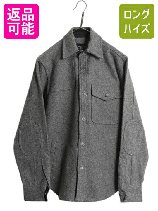 楽天市場】USA製 PALMER TRADING ウール CPO シャツ ジャケット メンズ 