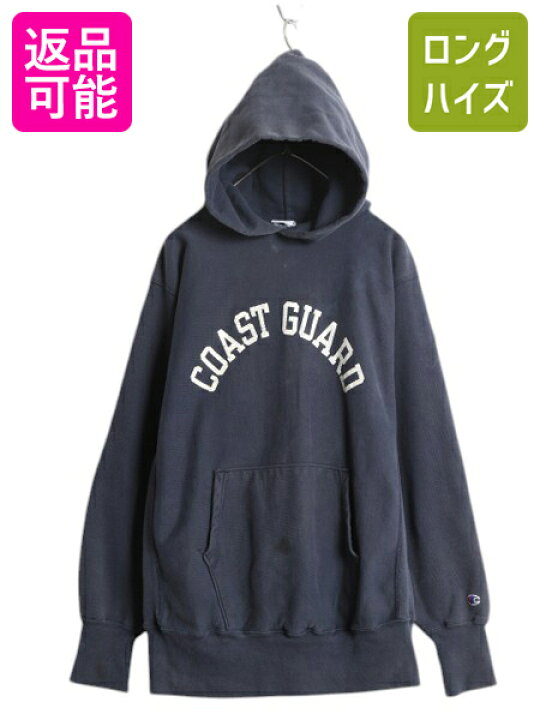 楽天市場】90s ☆ チャンピオン リバースウィーブ USCG プリント 