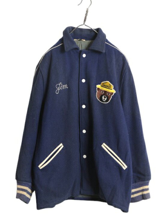 楽天市場】60s USA製 ☆ バトウィン ウール ロング スタジャン メンズ  