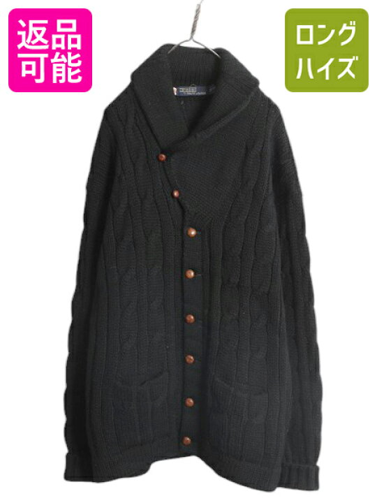 楽天市場】70s ポロ ラルフローレン ショールカラー ウール ニット 