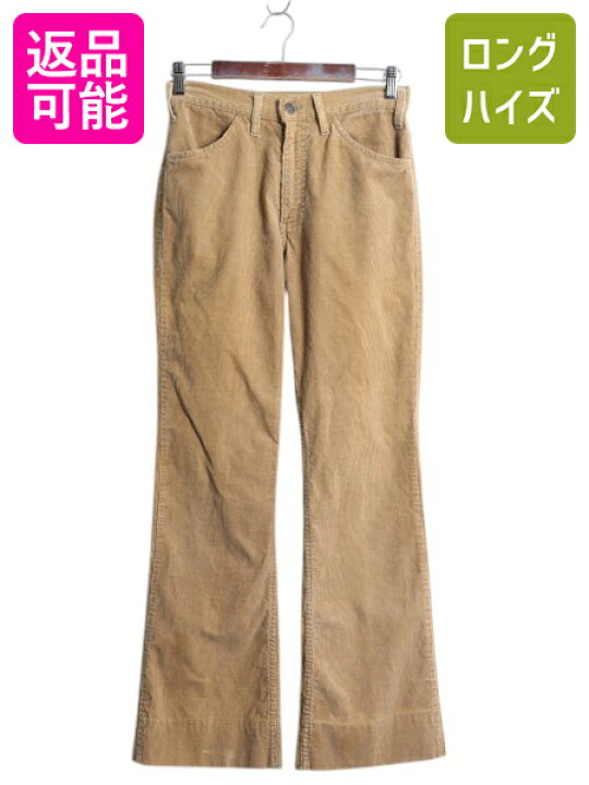 楽天市場】70s USA製 リーバイス 646 コーデュロイ フレア パンツ 