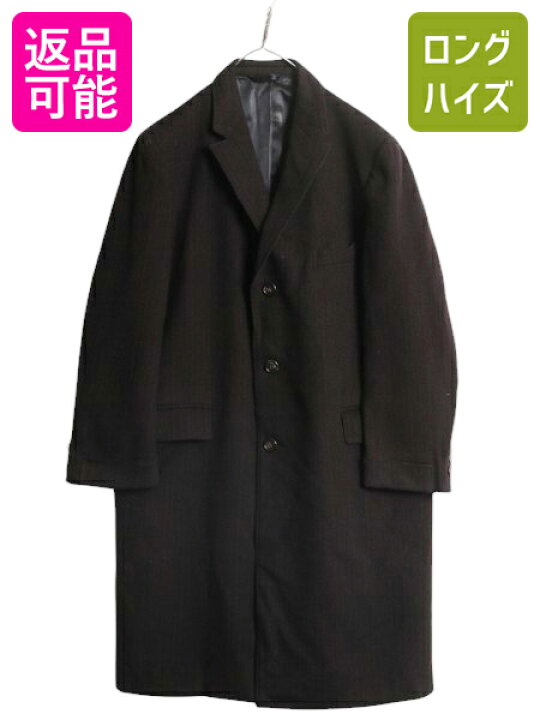 楽天市場】60s USA製 Lussolana ストライプ チェスター コート メンズ 