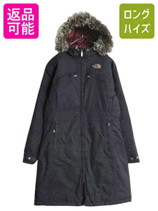 楽天市場】ノースフェイス HYVENT ロング ダウン コート レディース M 