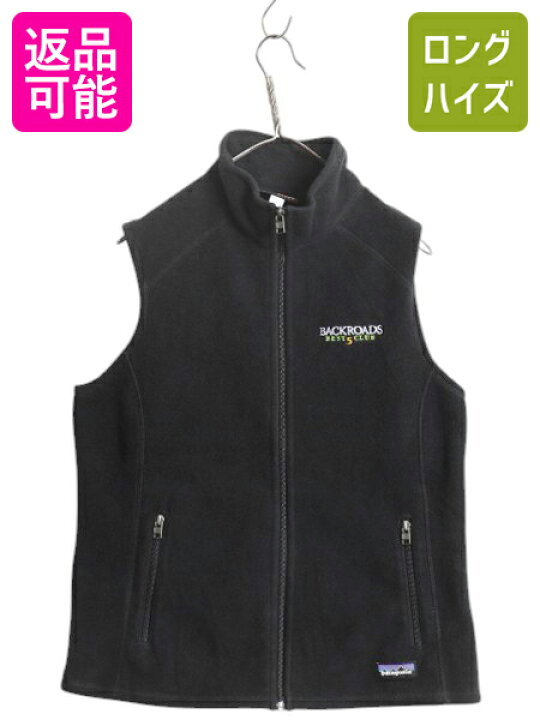 楽天市場】パタゴニア シンチラ フリース ベスト レディース L 黒 古着 