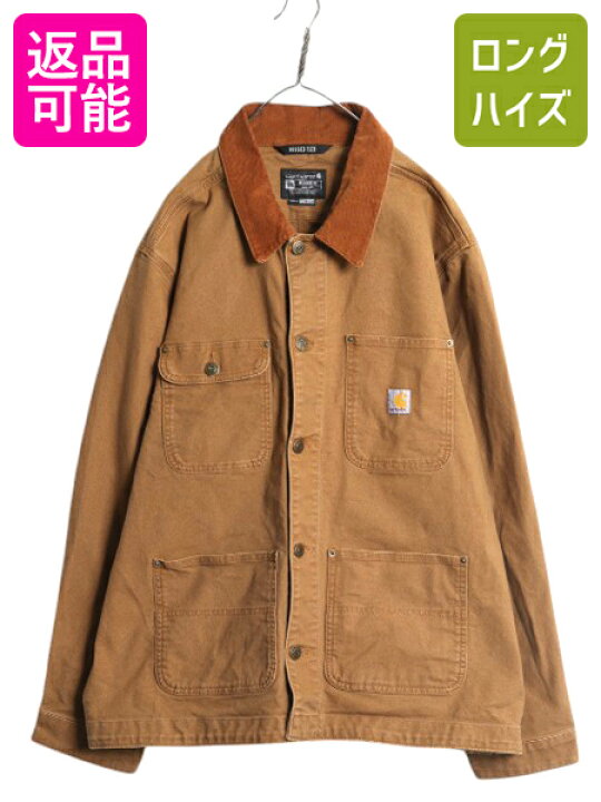 楽天市場】US企画 カーハート チョア コート メンズ XXL 古着 ワーク 