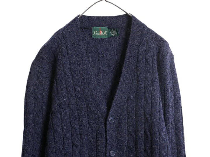 巨人タグ］90s J.CREW“ケーブルニット“セーター ジェイクルー 90年代の 