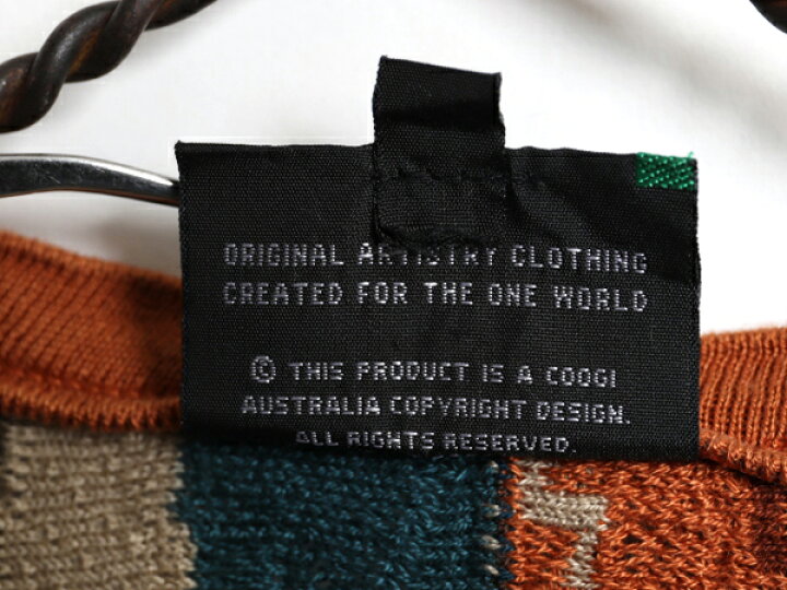 楽天市場】90s オーストラリア製 COOGI 3D 立体編み デザイン ニット  