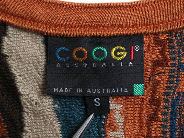楽天市場】90s オーストラリア製 COOGI 3D 立体編み デザイン ニット  