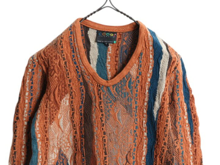 楽天市場】90s オーストラリア製 COOGI 3D 立体編み デザイン ニット  