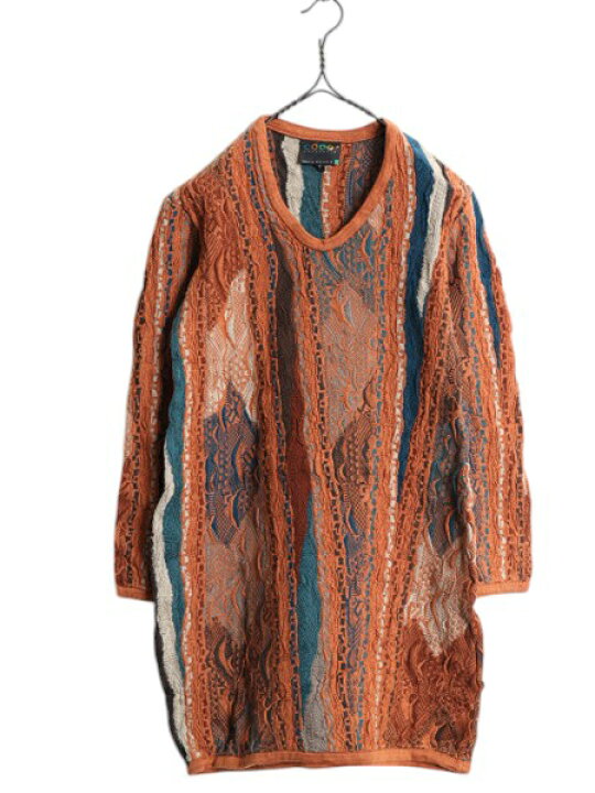 楽天市場】90s オーストラリア製 COOGI 3D 立体編み デザイン ニット  