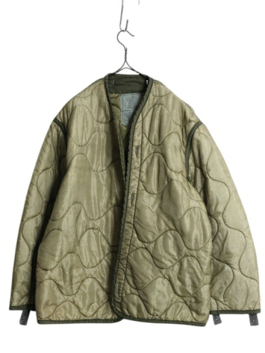楽天市場】80s 米軍実物 US ARMY 中綿 キルティング ライナー MEDIUM 
