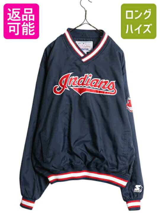 楽天市場】90s MLB オフィシャル スターター インディアンズ ナイロン 