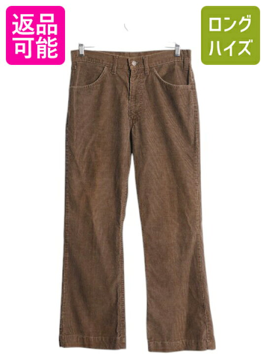 楽天市場】70s USA製 リーバイス 646 コーデュロイ フレア パンツ 