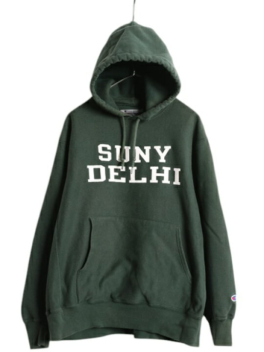 楽天市場】00s チャンピオン リバースウィーブ 2段 カレッジ プリント  