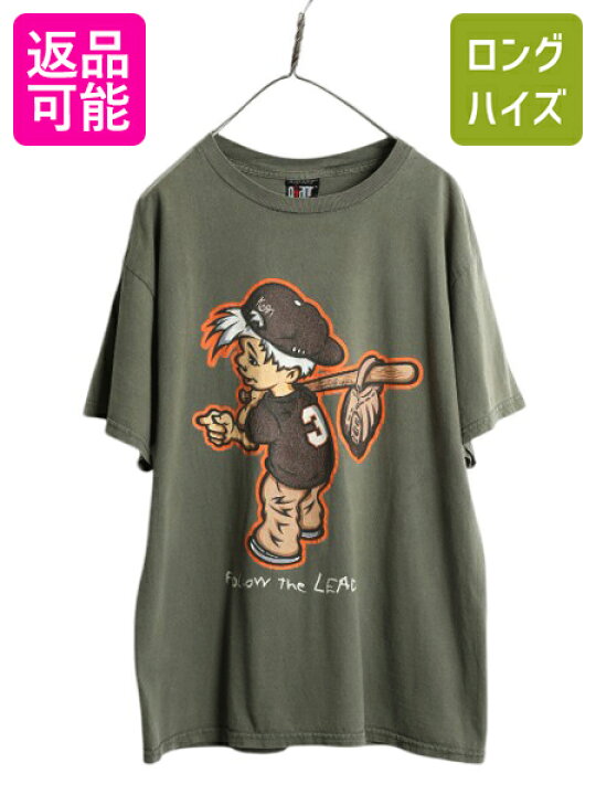楽天市場】90s ☆ KORN キャラクター イラスト プリント Tシャツ  