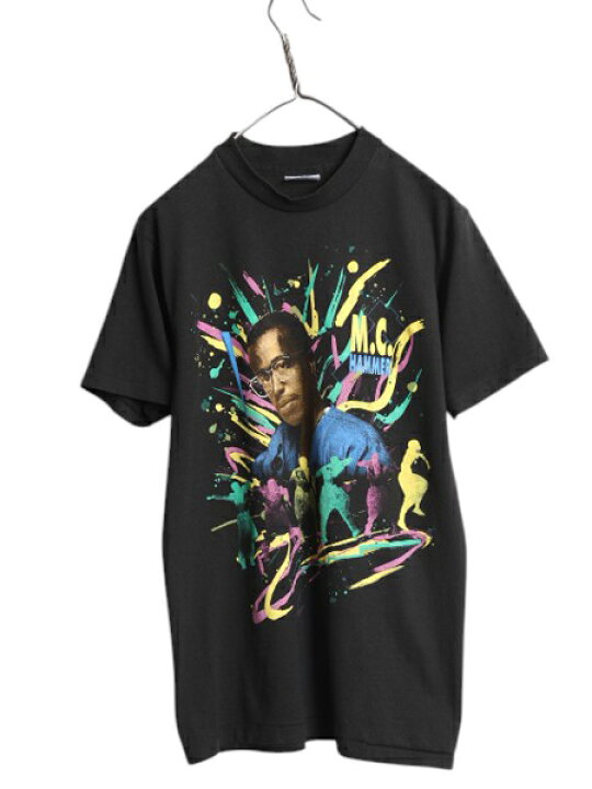 楽天市場】90s USA製 ☆ MCハマー イラスト プリント Tシャツ メンズ M 