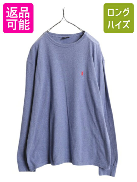 楽天市場】90s ポロ ラルフローレン 長袖 Tシャツ メンズ L オールド 
