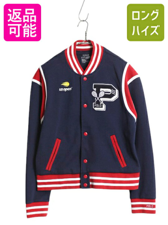 楽天市場】ポロ ラルフローレン スウェット スタジャン レディース M 