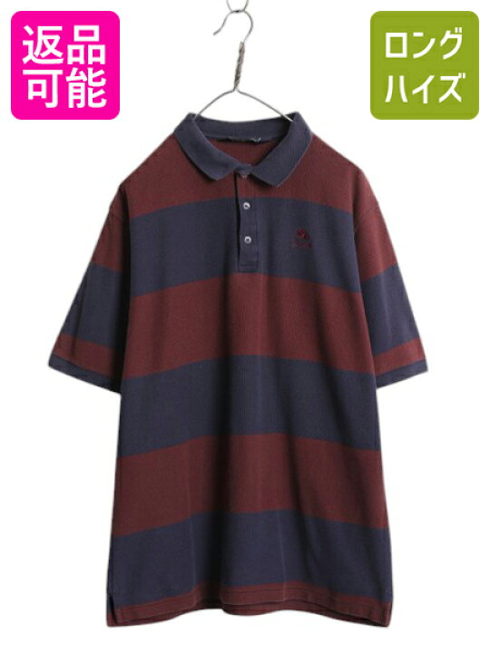 楽天市場】90s USA製 バーバリーボーダー 鹿の子 半袖 ポロシャツ 