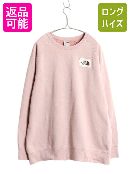 楽天市場】US企画 ノースフェイス ワンポイント スウェット レディース