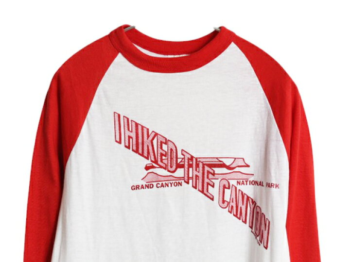 楽天市場】80s USA製 グラフィック プリント ベースボール Tシャツ 