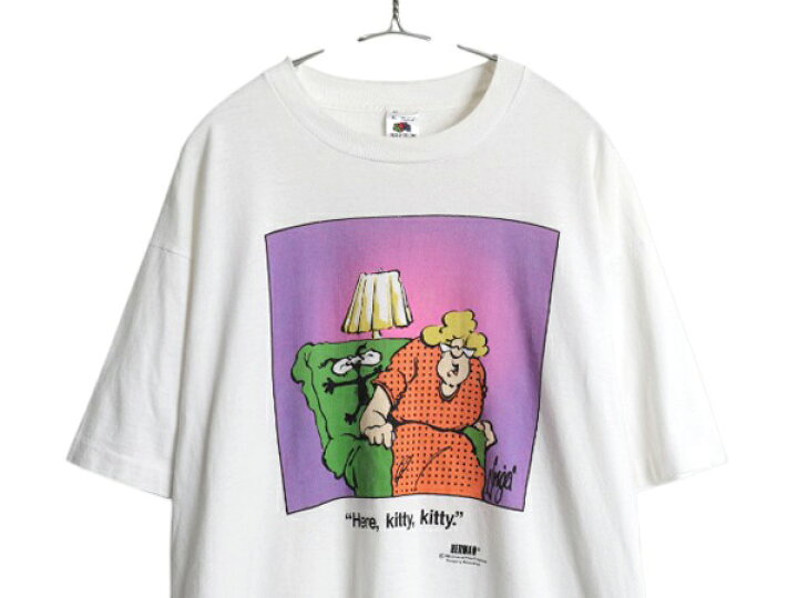 楽天市場】80s USA製 ジョーク アート イラスト プリント Tシャツ 