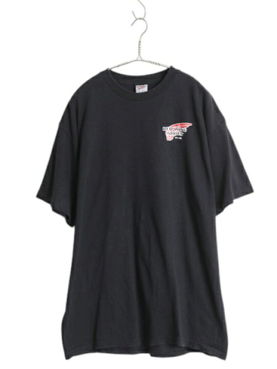 楽天市場】90s レッドウィング 両面 プリント 半袖 Tシャツ メンズ XL 